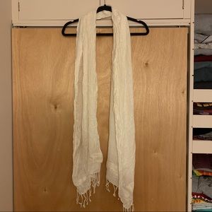 Cream Scarf